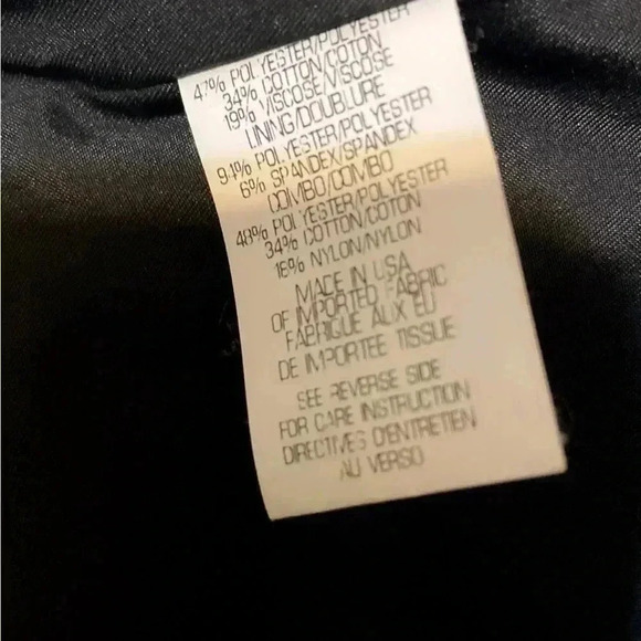 Theory black day 2 nite  stylish classic long sleeve casual appliqué blazer 0 - Picture 4 of 4